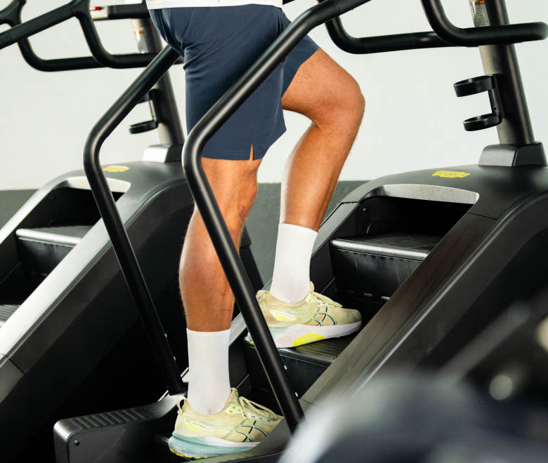 Fitness centre stairmaster