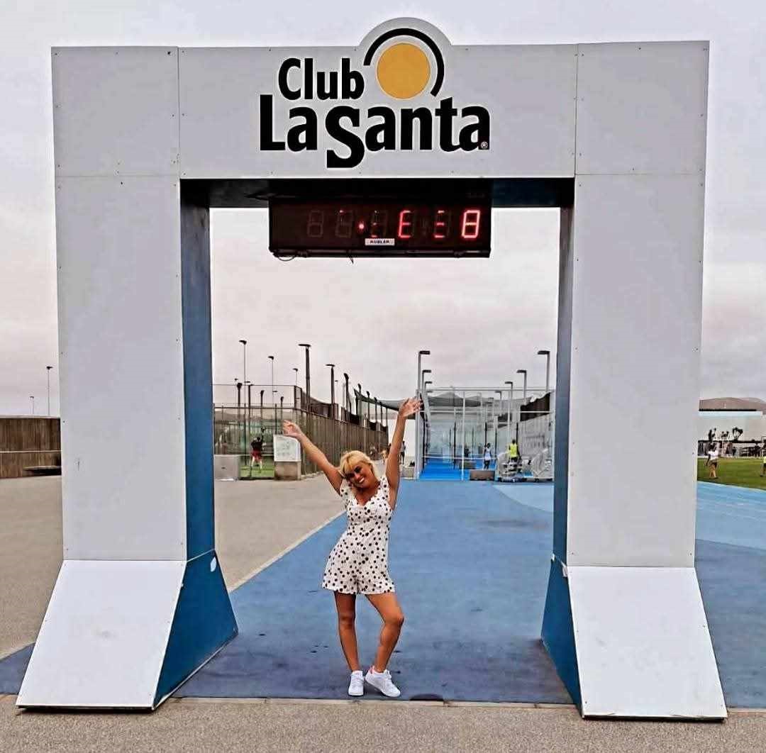 Aisling at Club La Santa