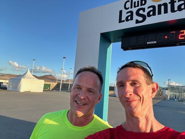 Andy Hood at Club La Santa