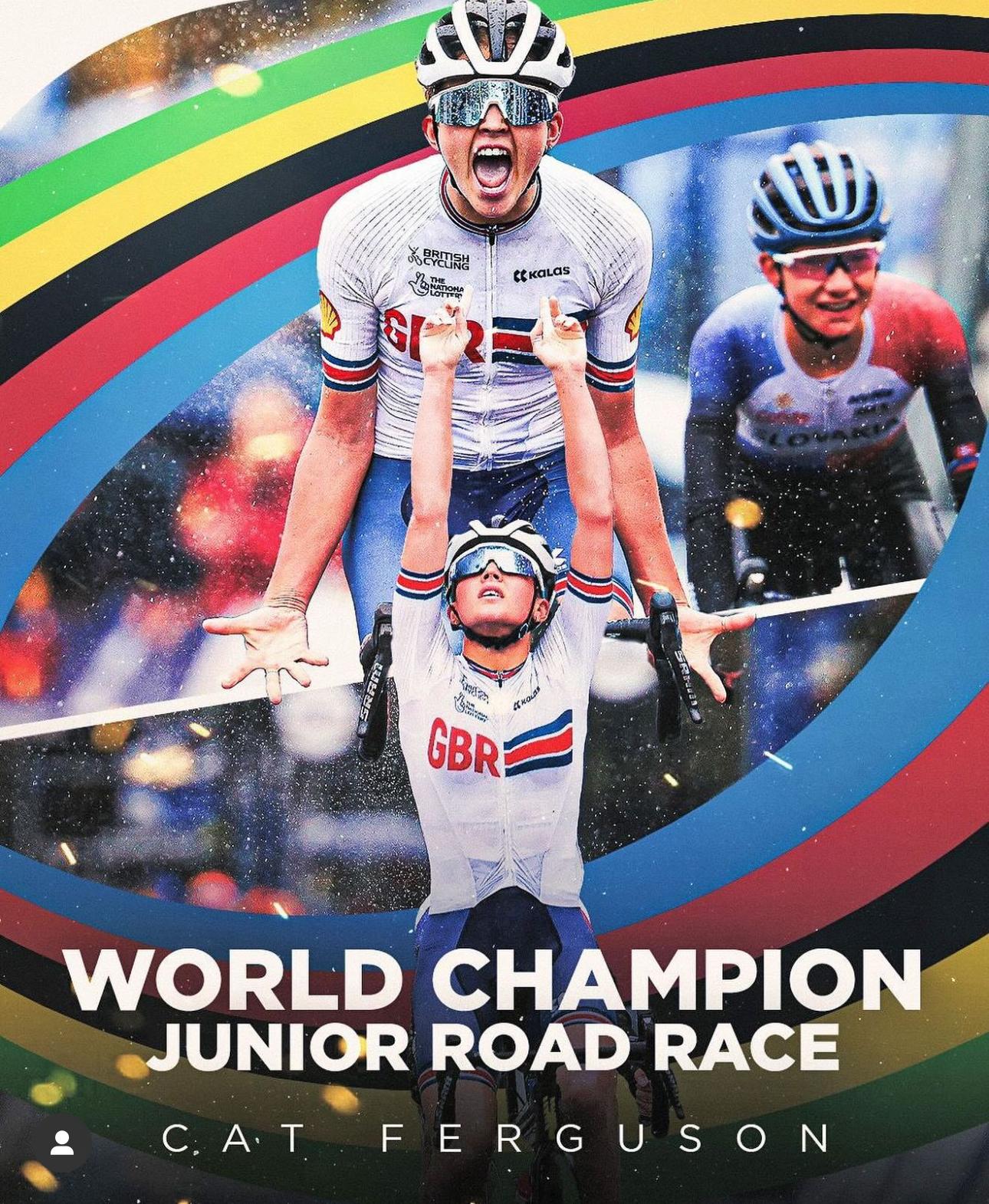 Cat Ferguson Road World Champion