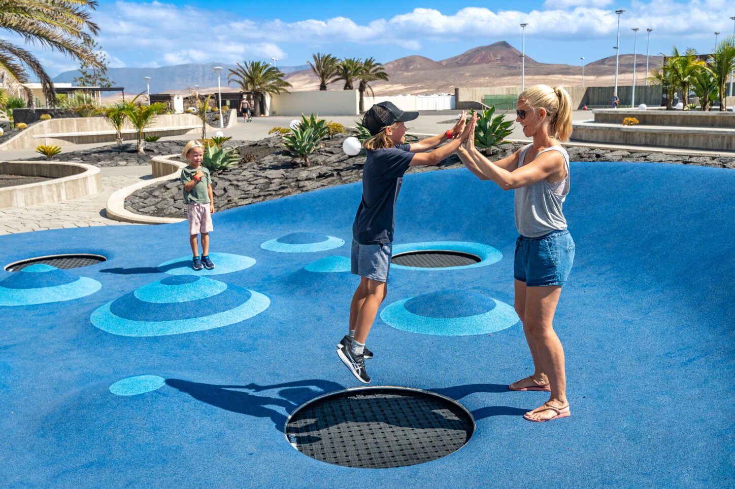 Trampoline Playground