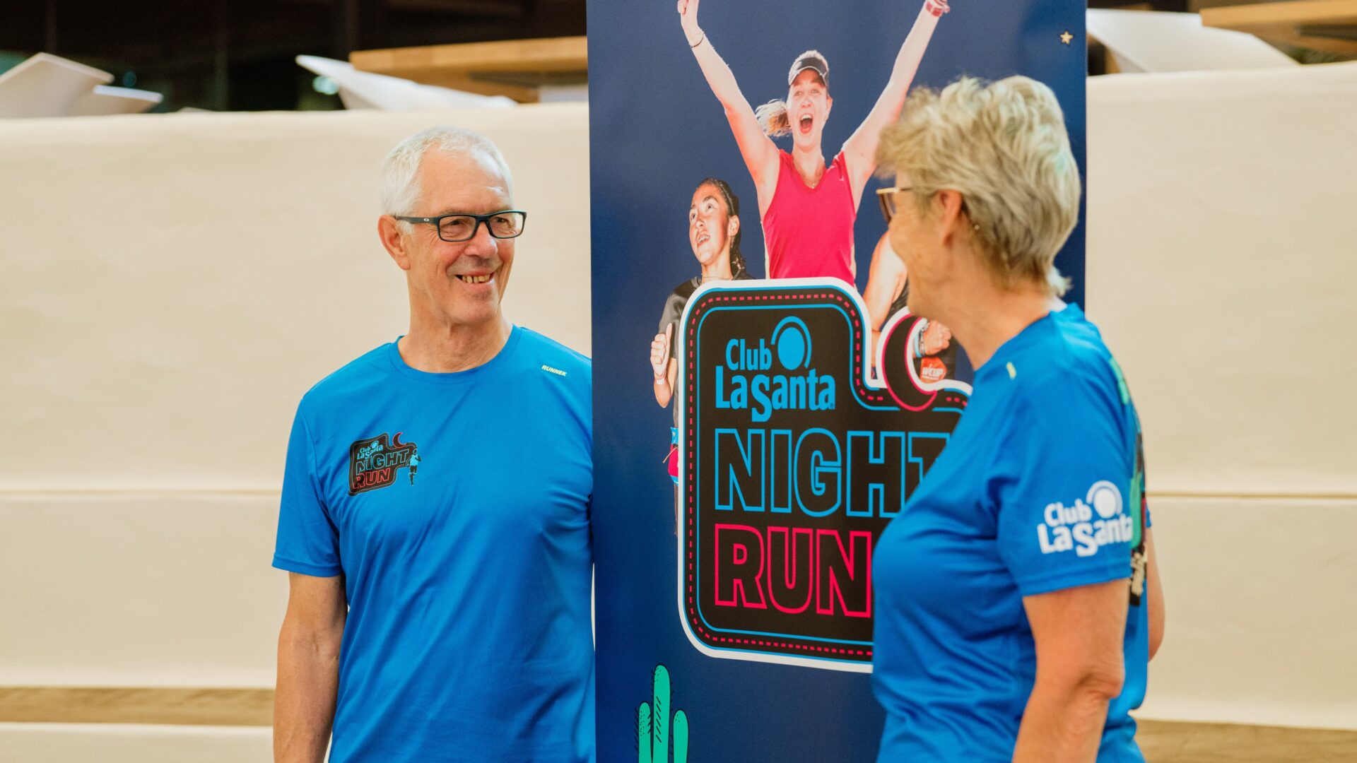 Rose Jones at the Club La Santa Night Run