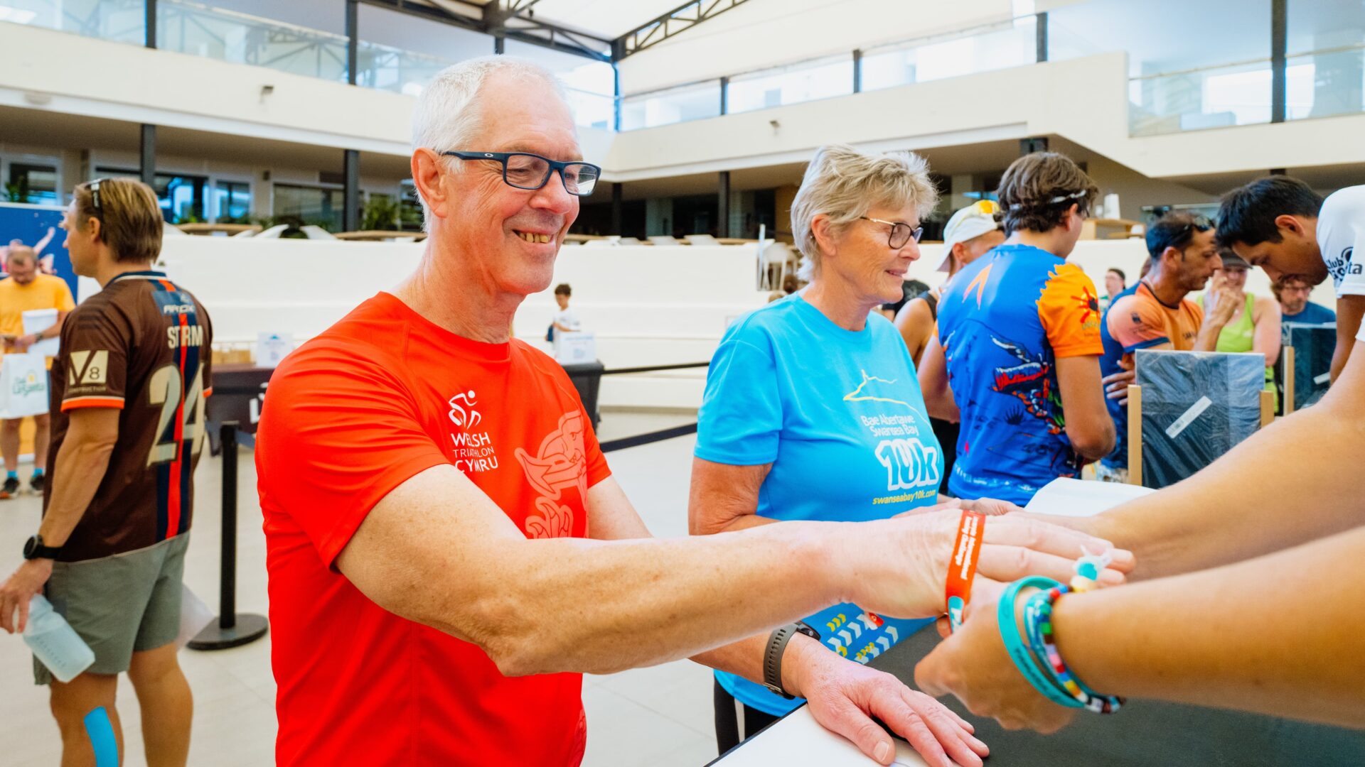 Rose Jones and her husband at Club La Santa