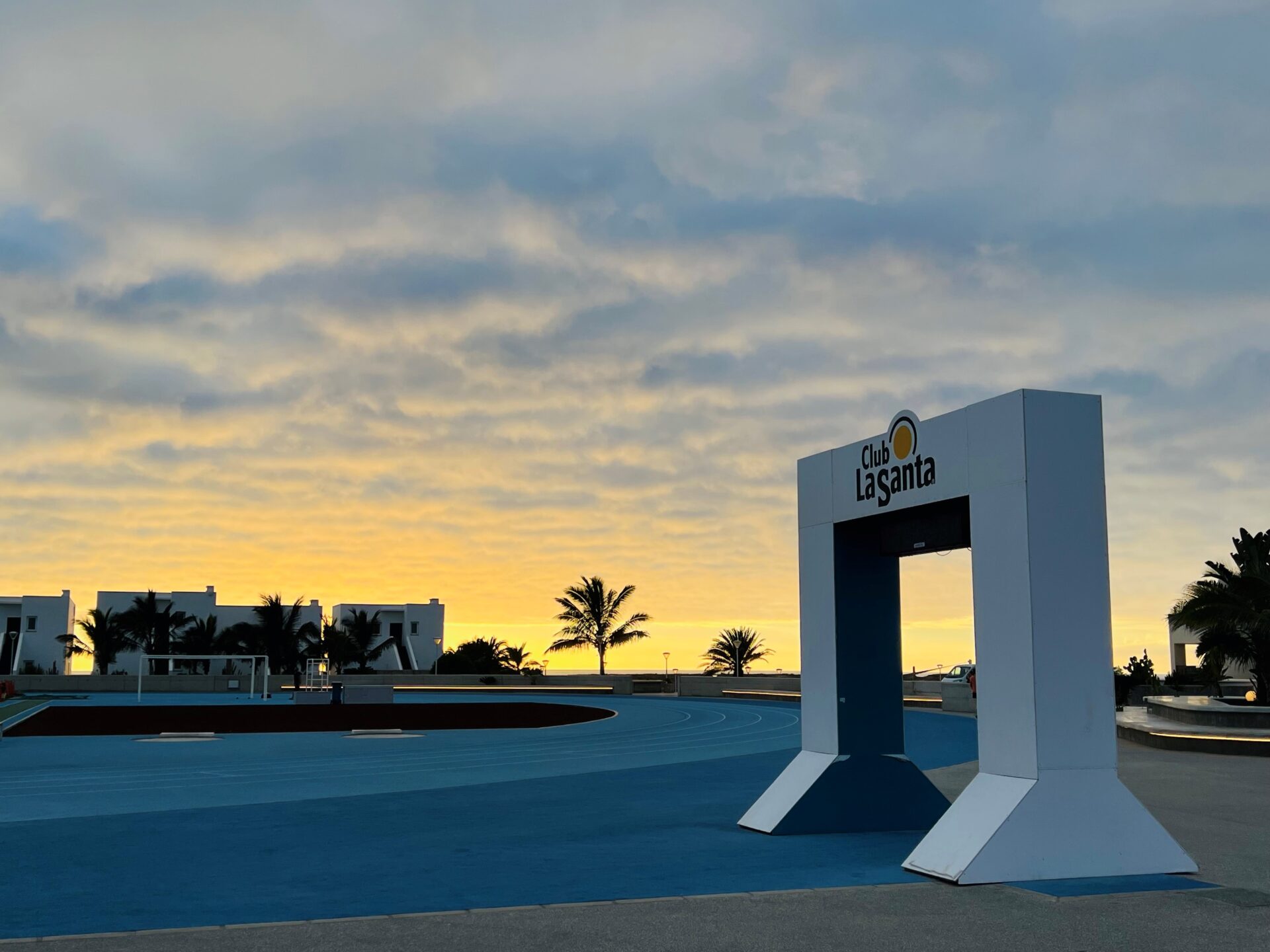 Sam Tisbury at the CLS track