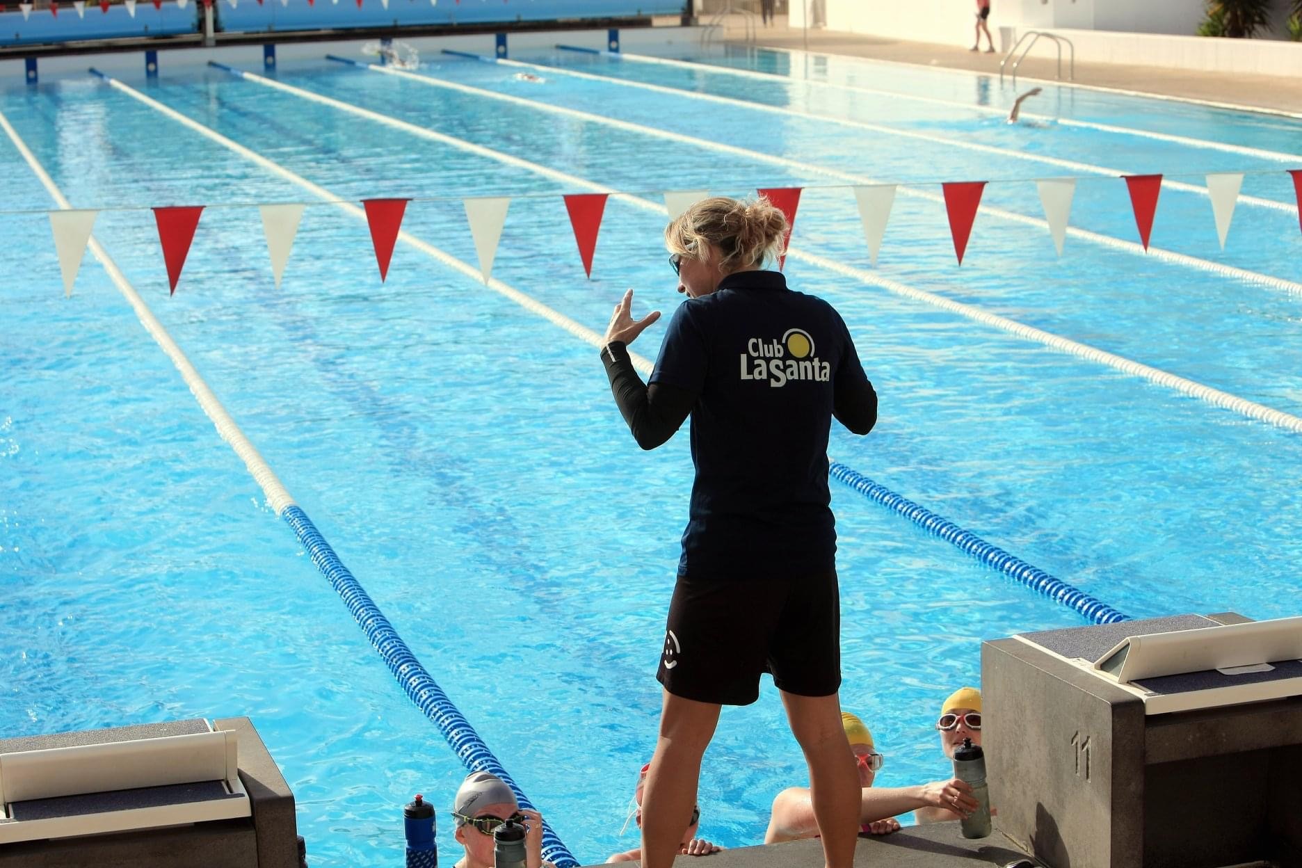 Tanja Allen coaching at CLS