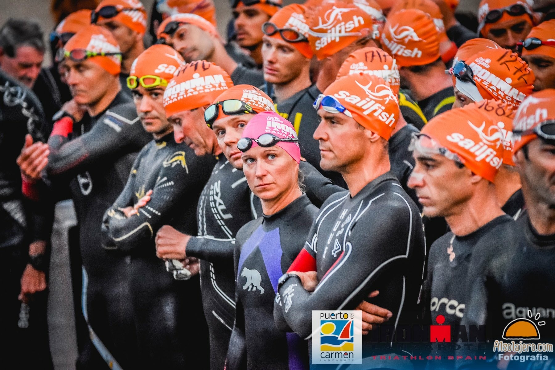 Tanja Allen at the IRONMAN Lanzarote